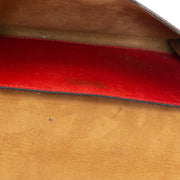 delvaux red leather crossbody bag now for sale at labellov vintage fashion webshop belgium