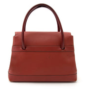 Prachtige vintage preloved red Delvaux handtas