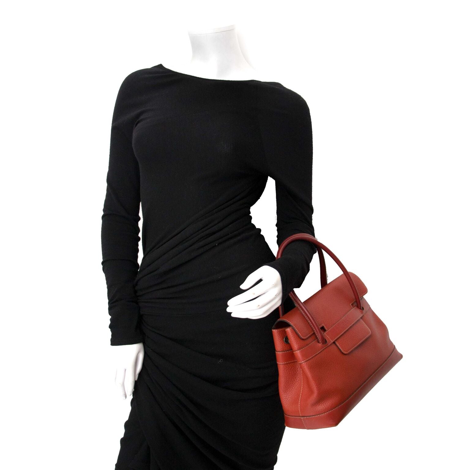 Rode prachtige Delvaux tas