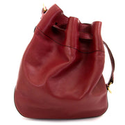 tweedehands authentieke Delvaux Red Leather Catogan Trotteur Bag te koop bij labellov.Com aan de beste prijs
