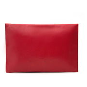 achetez enligne Delvaux Red Enveloppe Clutch chez labellov.com