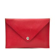 koop nu veilig en online tweedehands Delvaux Red Enveloppe Wallet op labellov.com