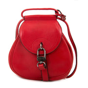 delvaux mini red cerceau crossbody bag now for sale at labellov vintage fashion webshop belgium