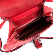 delvaux mini red cerceau crossbody bag now for sale at labellov vintage fashion webshop belgium