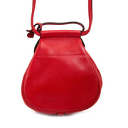 delvaux mini red cerceau crossbody bag now for sale at labellov vintage fashion webshop belgium
