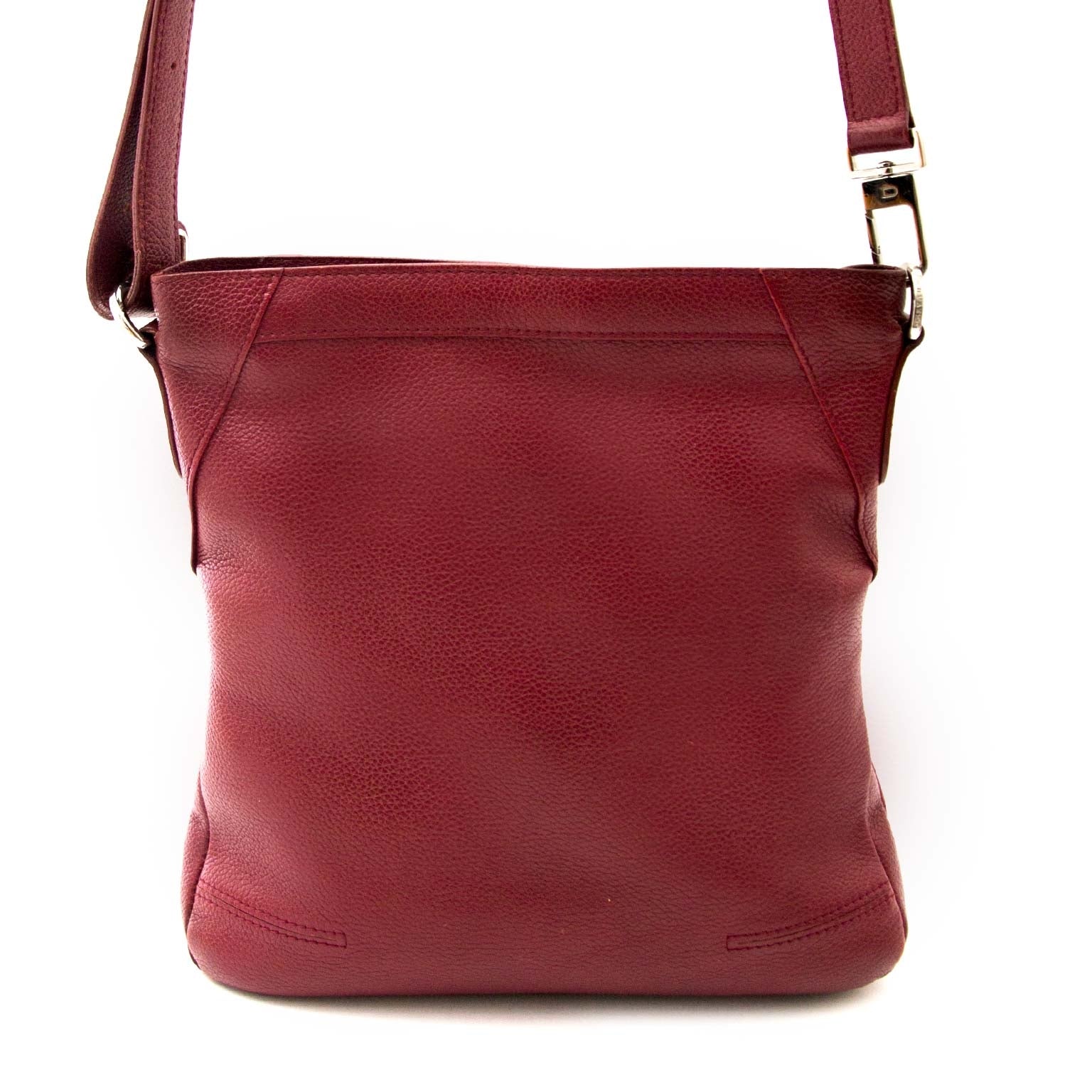Delvaux Red Leather Shoulderbag