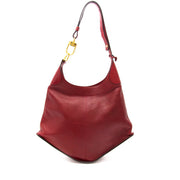 shop safe online at the best price secondhand designer shop safe online secondhand Delvaux Bordeaux Satan Shoulder Bag