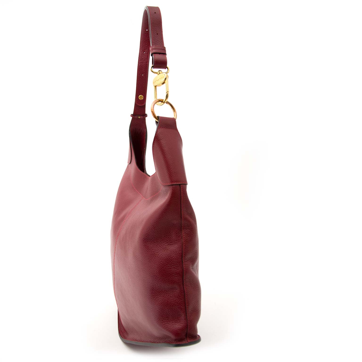 koop veilig online tegen de beste prijs Delvaux Red Satan Shoulder Bag