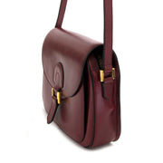 seconde main Delvaux Red Leather Shoulder Bag en vendre chez labellov anvers au meilleur prix