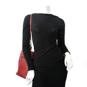 shop safe online your secondhand authentic Delvaux Red Leather Bucket Bag