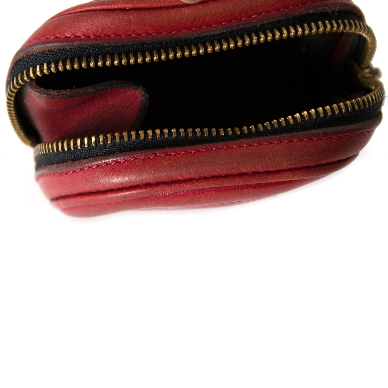 koop Delvaux Red Money Pouch en betaal veilig online