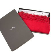 looking for a secondhand Delvaux Red Cashmere Scarf