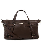Delvaux Brown Saint Germain Bag now for sale at labellov vintage fashion webshop belgium