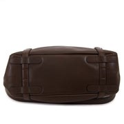 Delvaux Brown Saint Germain Bag now for sale at labellov vintage fashion webshop belgium