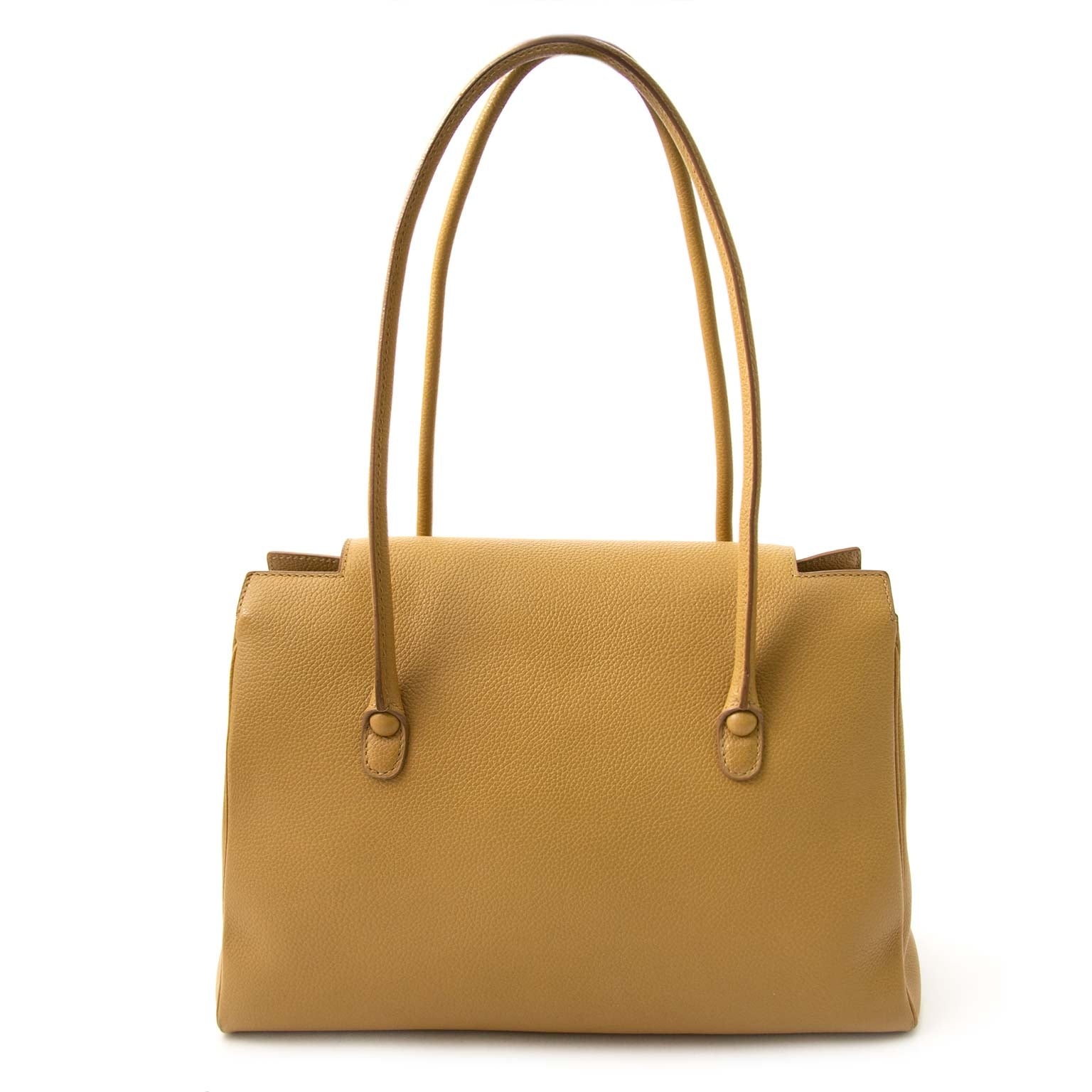 koop online tegen de beste prijs Delvaux Sand Cabriolet Handbag