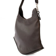 koop veilig online aan de best eprijs Delvaux Brown Satan Shoulderbag