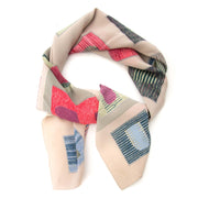 delvaux silk squares scarf now for sale at labellov vintage fashion webshop belgium