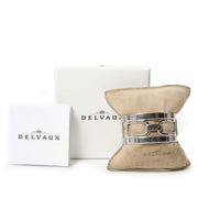 achetez Delvaux Double D Silver Bracelet chez labellov pour le meilleur prix