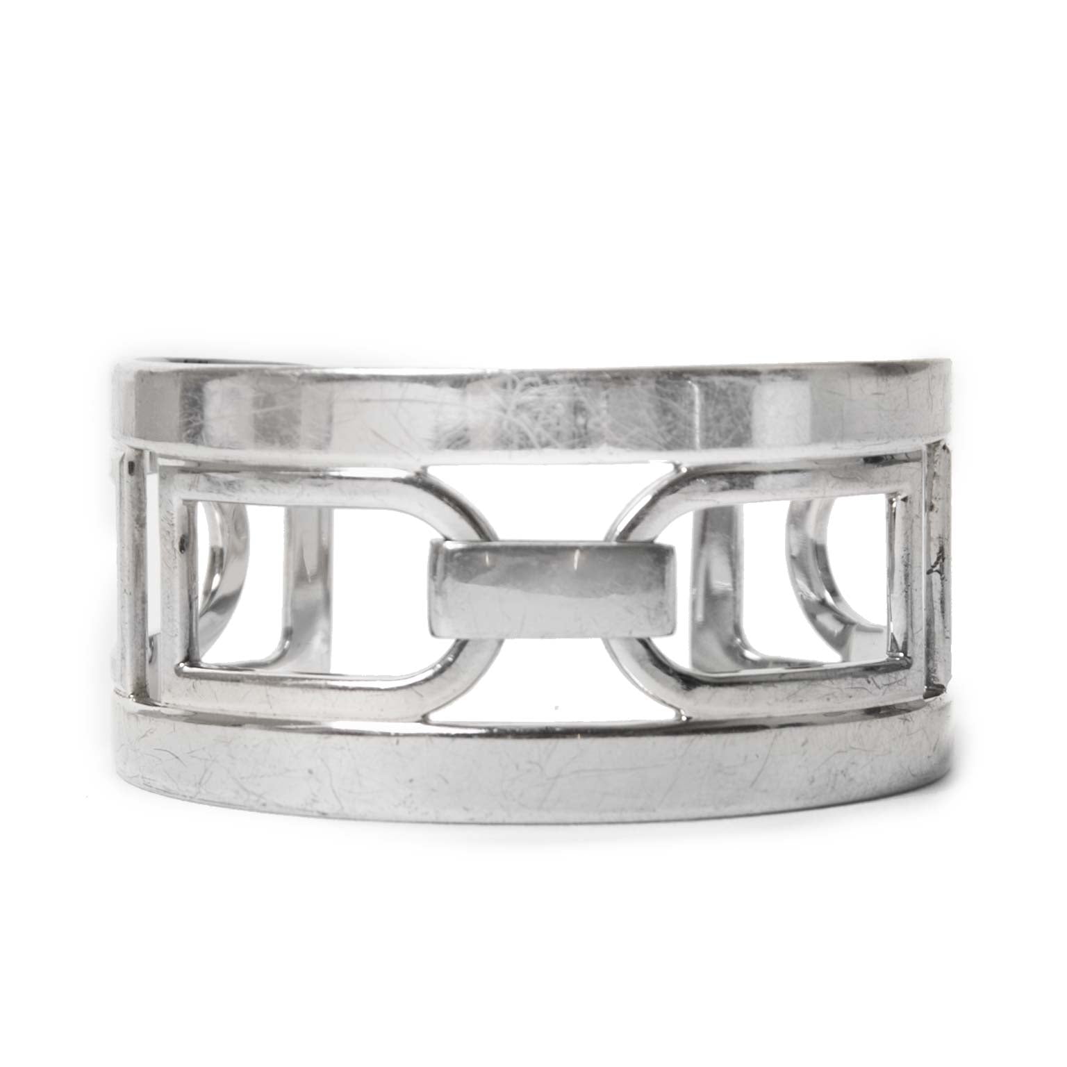 koop Delvaux Double D Silver Bracelet bij labellov aan de beste prijs