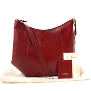 delvaux souhait jumping rosso shoulder bag now for sale at labellov vintage fashion webshop belgium