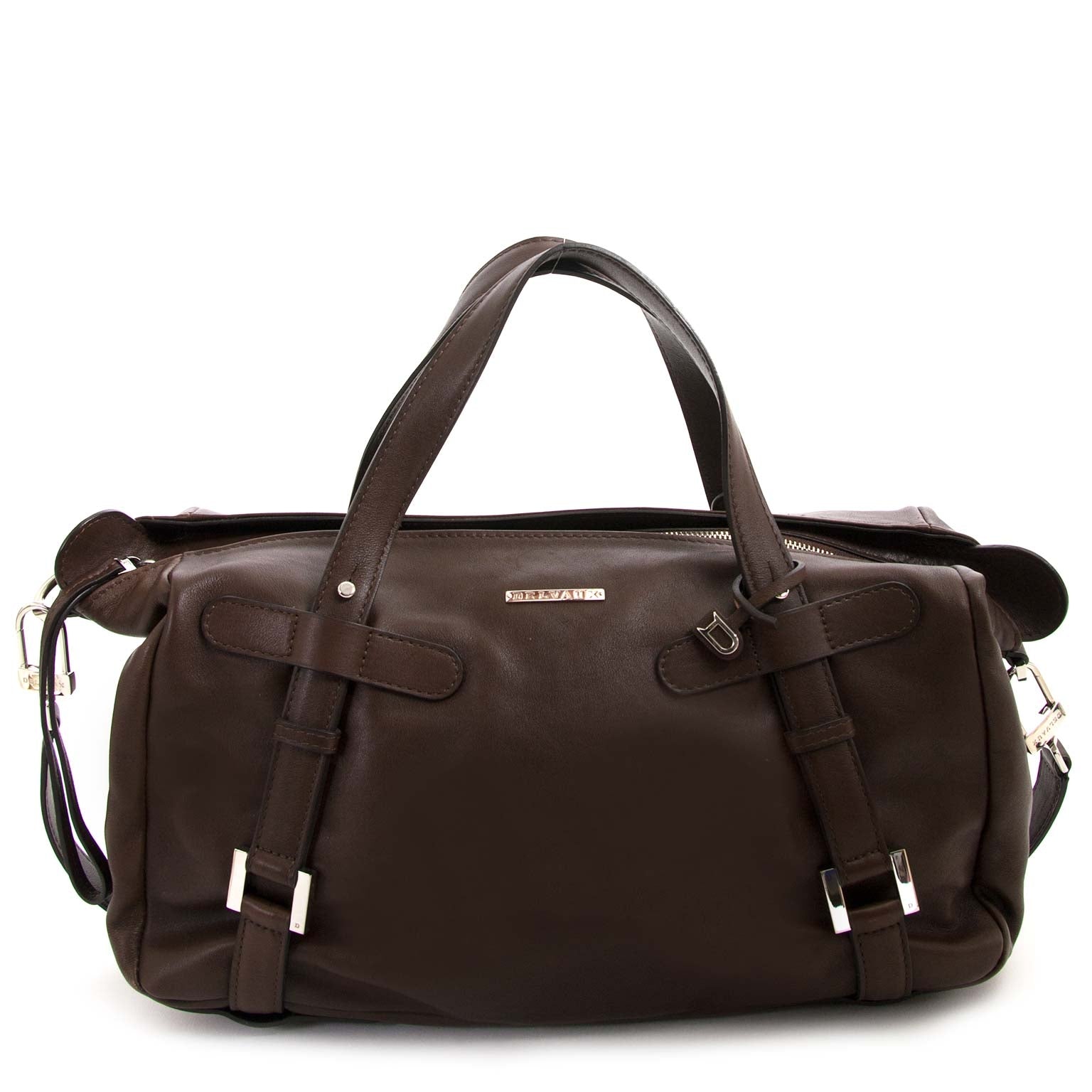 delvaux brown st germain destrier souple now for sale at labellov vintage fashion webshop belgium