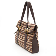shop safe online secondhand designer Delvaux Givry Toile Macaron at the best price online