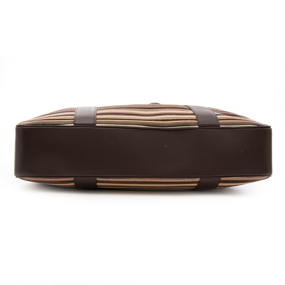 koop online aan de beste prijs Delvaux Givry Toile Macaron verzending of ophaling