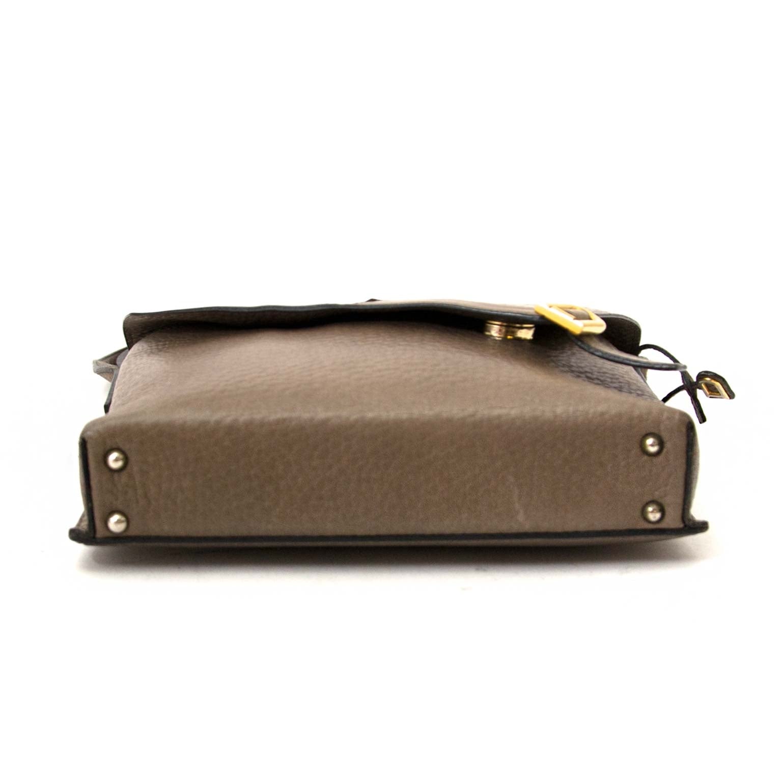 Delvaux Taupe Crossbody bag now online at labellov.com