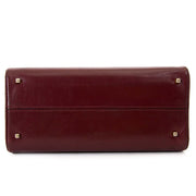 Delvaux Tempête Burgundy Boxcalf PM