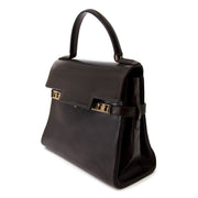 Delvaux Tempete MM Brown GHW now online on labellov.com for the best price