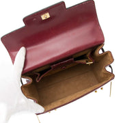 Delvaux Tempete PM Croc Bordeaux kopen en verkopen