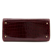 Are you looking for an authentic Delvaux Tempete PM Croc Bordeaux?