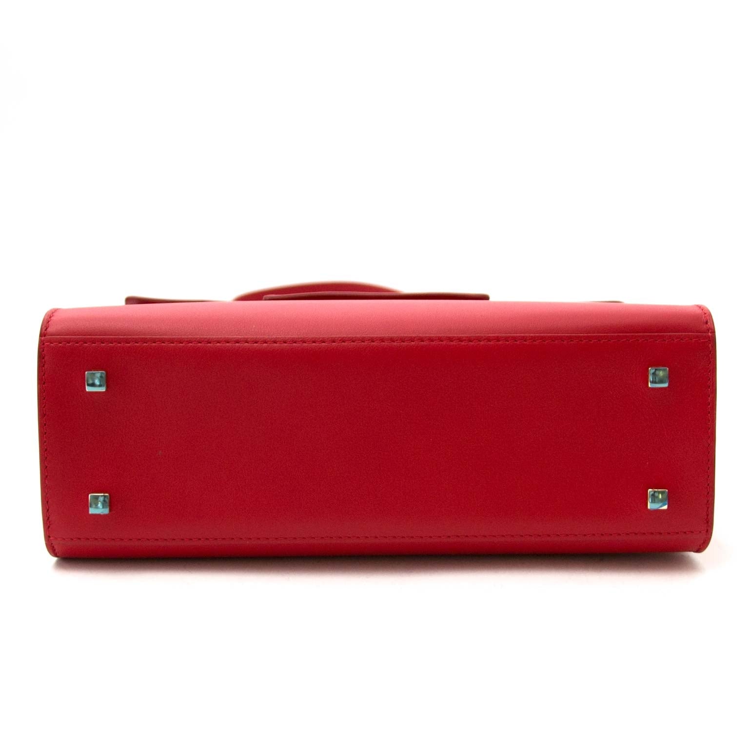 *As New* Delvaux Tempete MM Rouge Lipstick veilig online kopen aan de beste prijs
