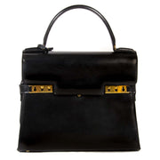 Delvaux Black Boxcalf Leather Tempête MM aan de beste prijs bij Labellov