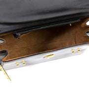 Delvaux Black Boxcalf Leather Tempête MM