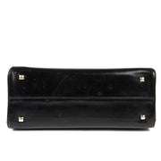 Delvaux Black Boxcalf Leather Tempête MM