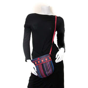 delvaux multicolor toile de cuir crossbody bag now for sale at labellov vintage fashion webshop belgium