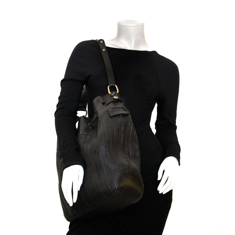 Koop delvaux toile de cuir tassen online bij labellov vintage mode webshop