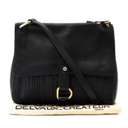 koop veilig online tegen de beste prijs Delvaux Toile De Cuire Messenger Bag