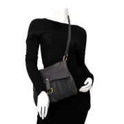 Achetez Delvaux Toile de Cuir Crossbody Bag enligne chez labellov.com
