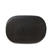 Delvaux Black And Blue Toile De Cuire Shoulder Bag