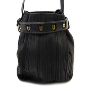 Delvaux Black 'Toile de Cuir' Bucket Bag online aan de beste prijs