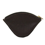 Delvaux Brown Toile De Cuir Coin Pouch now for sale at labellov vintage fashion webshop belgium