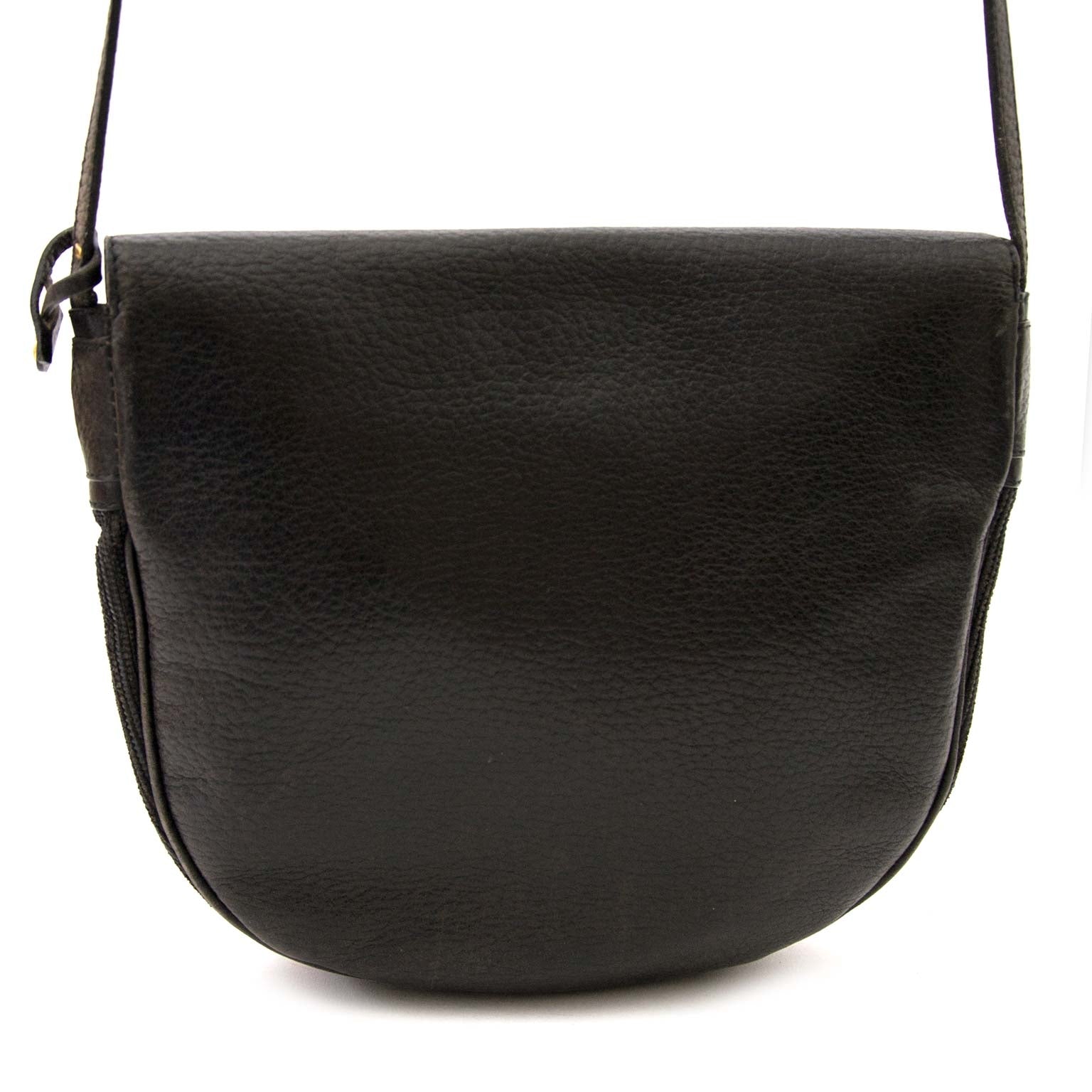 delvaux toile de cuir crossbody bag now for sale at labellov vintage fashion webshop belgium