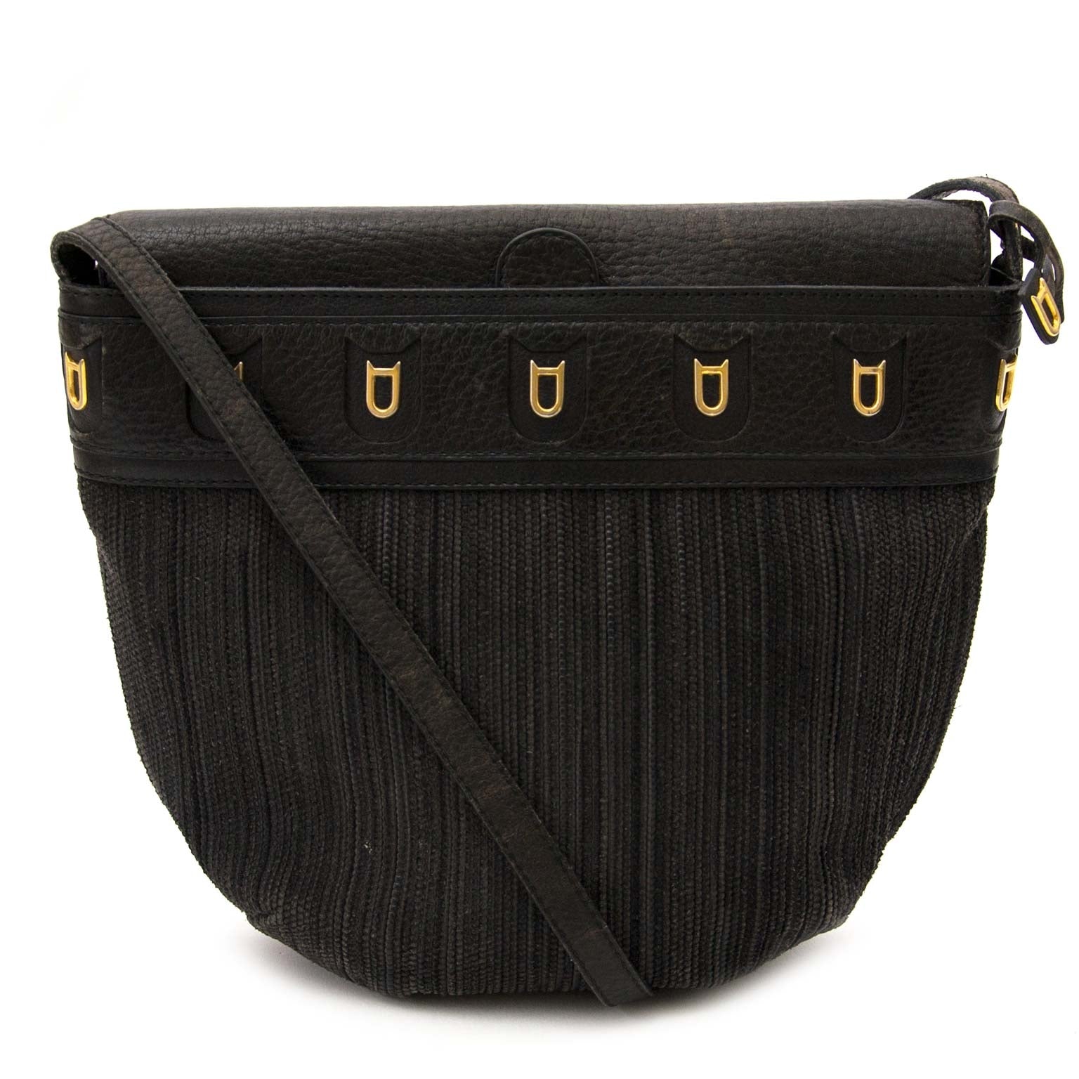 delvaux toile de cuir crossbody bag now for sale at labellov vintage fashion webshop belgium