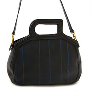 skip the waitinglist shop your Delvaux Blue Toile De Cuir Bucket Bag safe online