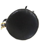 Delvaux Black Toile De Cuir Drawstring Bucket Bag now for sale at labellov vintage fashion webshop belgium