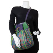 delvaux multicolor toile de cuir faust bag now for sale at labellov vintage fashion webshop belgium