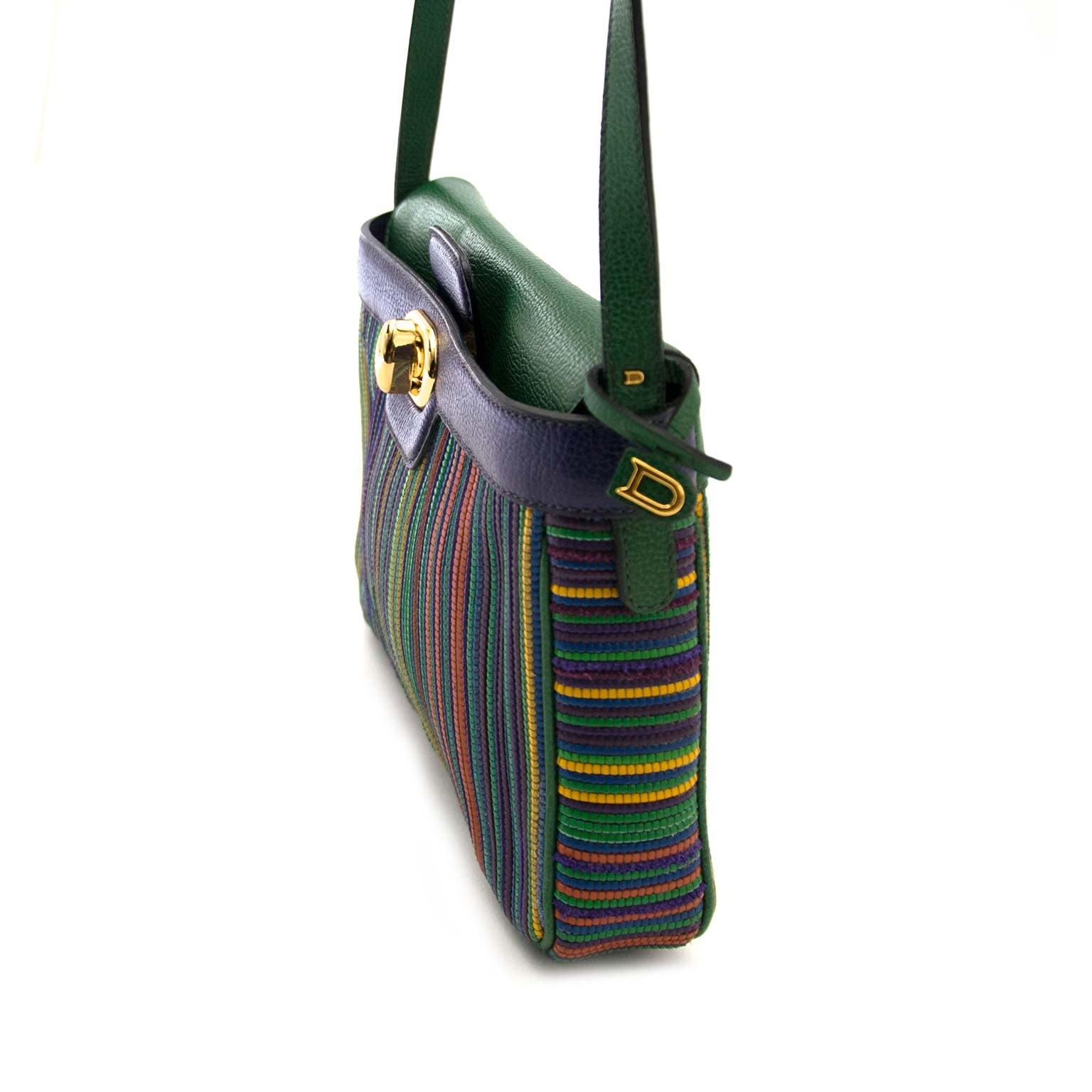 buy Delvaux Multicolor Toile de Cuir Crossbody Bag at labellov and get the best price
