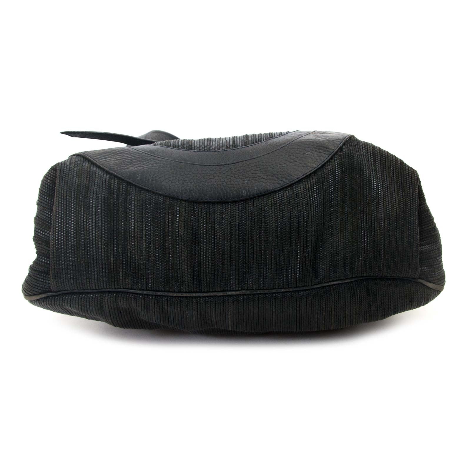 achète des sacs authéntiques et seconde-à-main de delvaux toile de cuir bleu ombre sac à labellov vintage webshop de mode belgique